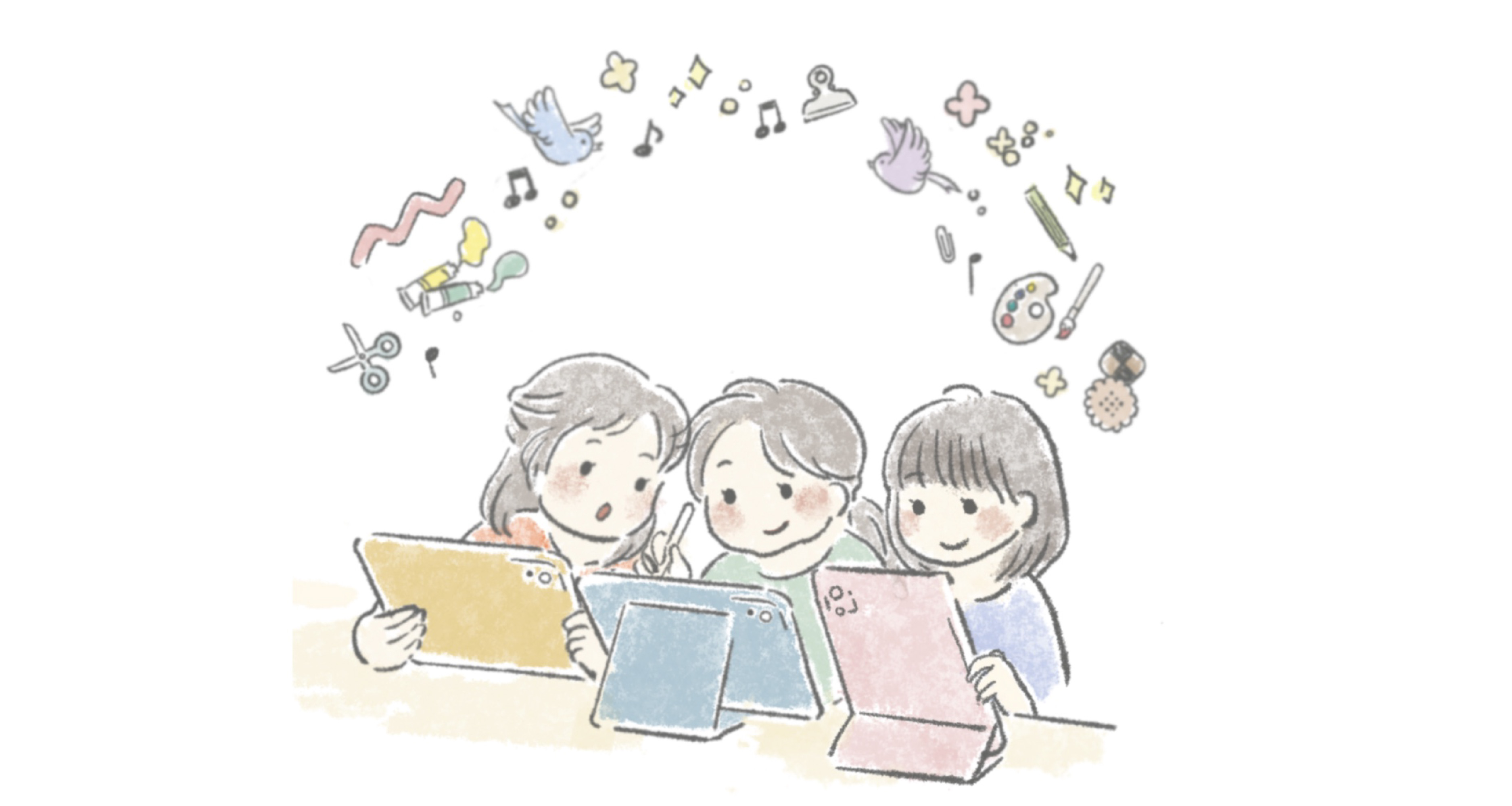 小学生向けiPadイラスト塾はじめました！